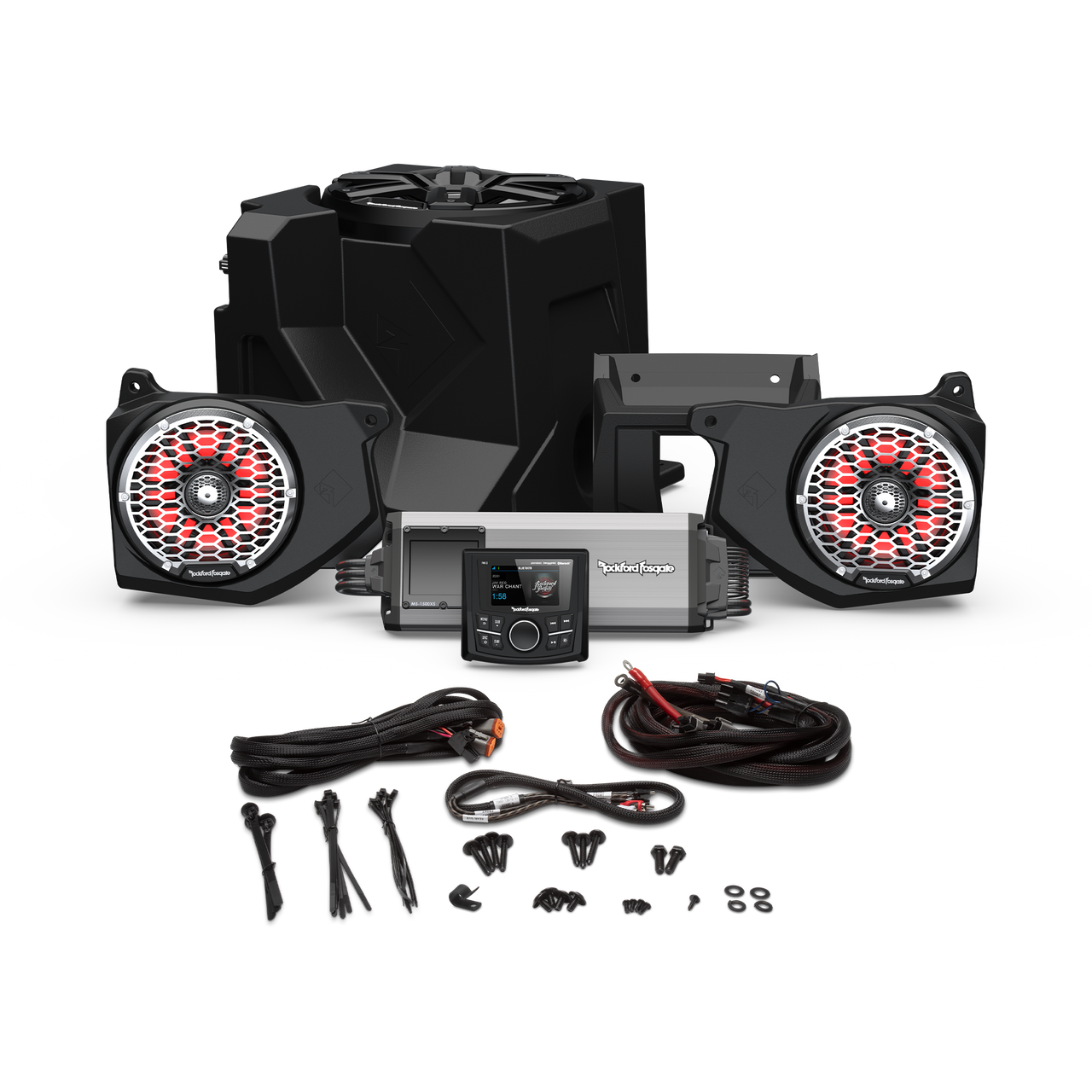 Rockford Fosgate Stage 5 Audio Kit Polaris Ranger XP 1000 (2018-24