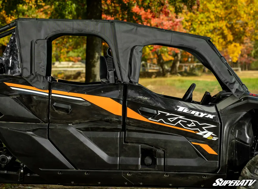 Kawasaki KRX 1000 4-Seat Primal Soft Enclosure Upper Doors | UTV