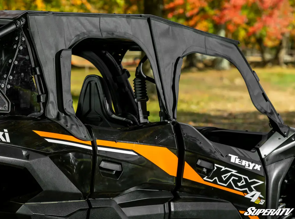 Kawasaki KRX 1000 4-Seat Primal Soft Enclosure Upper Doors | UTV