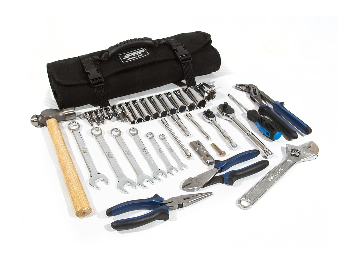 RZR 36pc Tool Kit With Roll-Up Tool Bag | UTV Direct