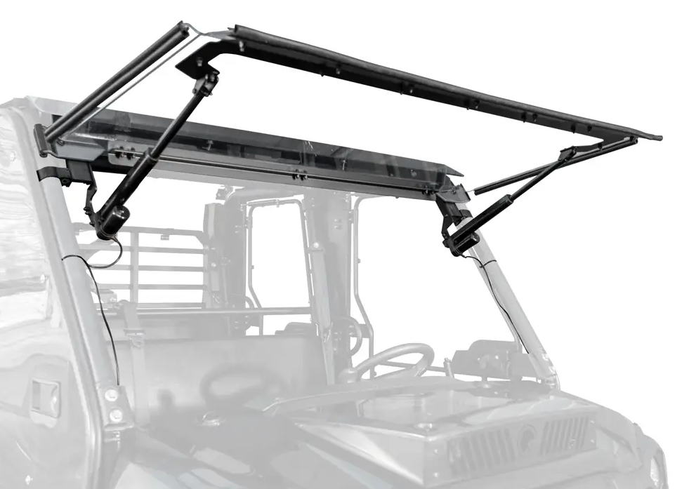 Kawasaki Mule Pro Maxdrive Power Flip Windshield | UTV Direct