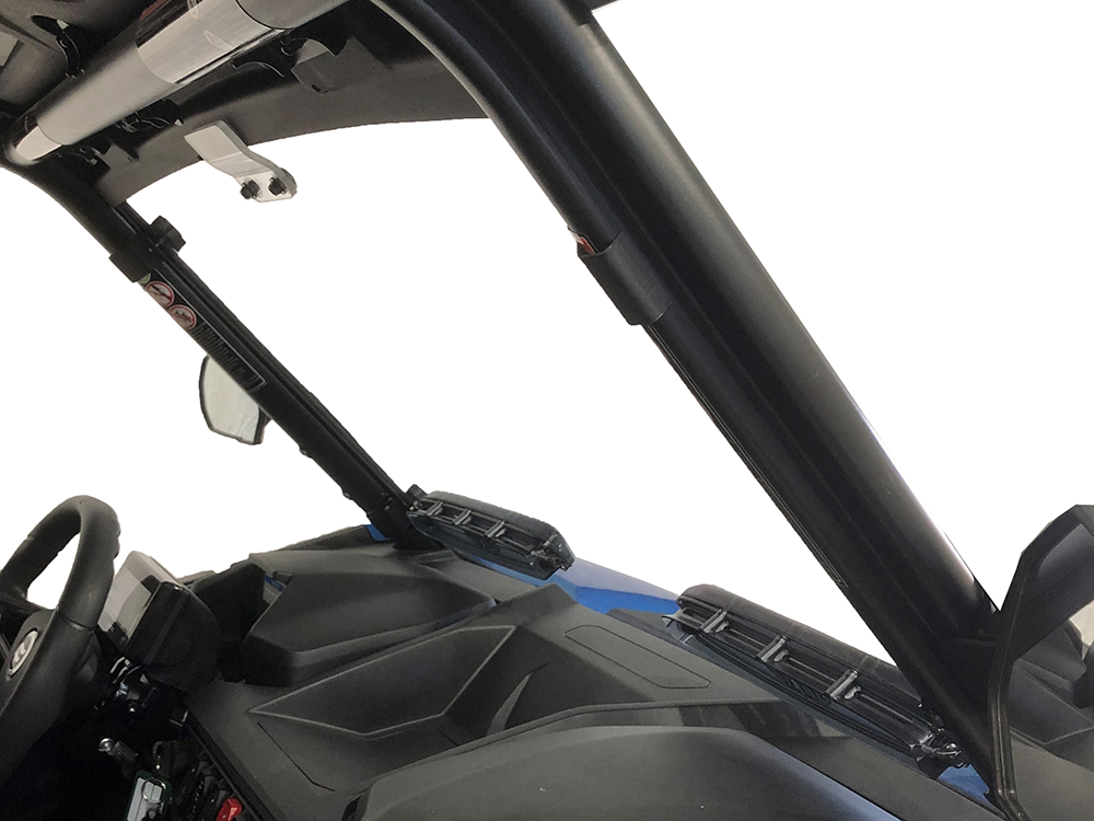 CFMoto ZForce 800950 ScratchResistant Dual Vented Windshield UTV