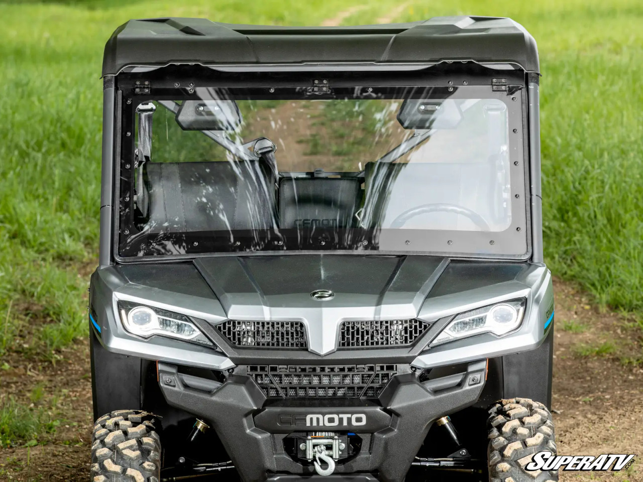 CFMoto UForce 1000 Maxdrive Power Flip Windshield UTV Direct