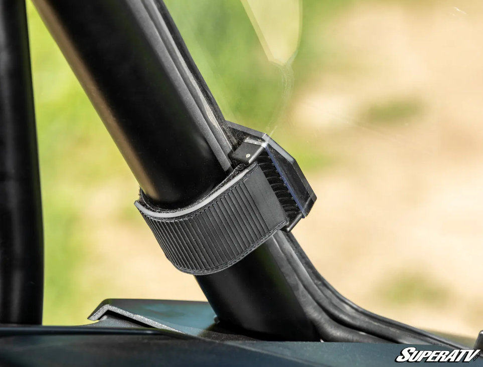 Hard Coated Vented Windshield For Polaris RZR XP 1000 & XP 4 1000 - Anti-Scratch Front Clamp-On