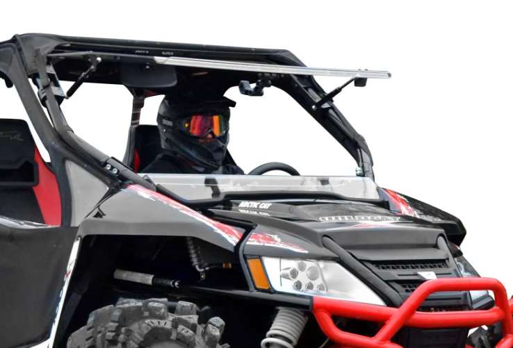 Arctic Cat Wildcat Scratch Resistant Flip Windshield | UTV Direct