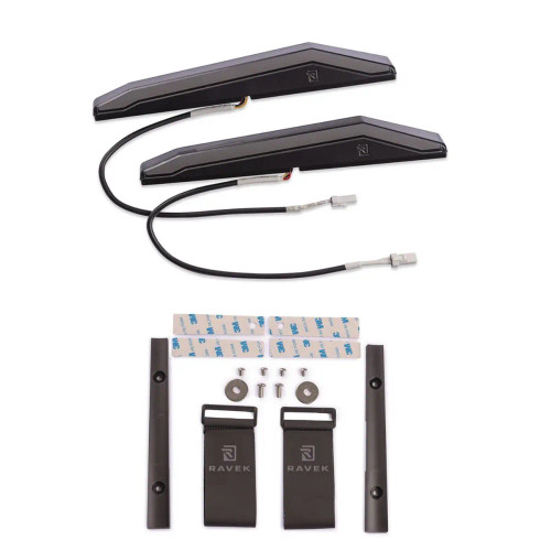 20142019 Polaris Ranger Plug & Play Apex Lights (Red Running & Brake