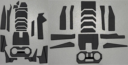 Polaris Ranger XD1500 EVA Foam Door Panel / Tunnel Kits