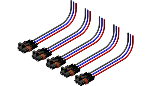 Polaris Pulse Bar Wire 3-Pin Harness 5pk