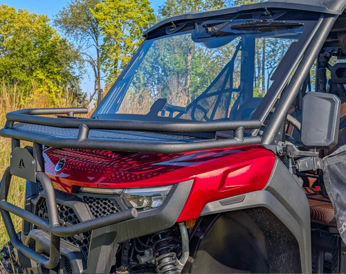Black River CF Moto U10 Pro Tip-Out Full Glass Windshield
