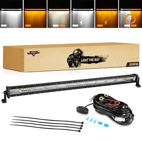 50" AUXBEAM 6-Mode Straight Light Bar