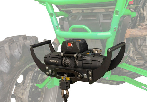 Kfi 3000Lb Winch Set And UTV Mount Kit Fits Polaris 800 Ranger F Size Crew 10-13