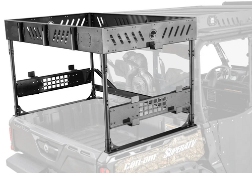 Can-Am Defender Max Outfitter Bed Rack - Shelf | SuperATV