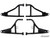 Polaris RZR PRO XP High Clearance 1.5" Forward Offset A-Arms