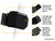 2021+ Polaris RZR Trail S 900- 1000 Half Windshield Dark Tint