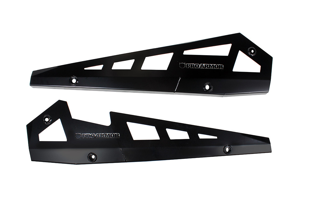 Pro Armor P141221BL Polaris RZR Heavy Duty Steel Rock Sliders Black Powder Coat