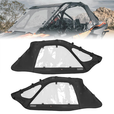 Polaris RZR Pro XP / Turbo R Soft Cab Upper Doors | UTV Direct