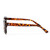 . Stylish tortoise frame sunglasses , made from high-quality plastic, presented by The Clarity Crew.