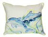 Coastal Bottlenose Dolphins Indoor Outdoor Pillow 16 X 20 Made in the USA