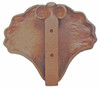 Tropical Tiki Cast Iron Sea Shell Decor Door Knocker