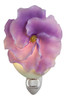 Austrailian Hibiscus Purple Beauty Bonded Marble Night Light