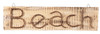 Distressed Rustic Rope and Wood Beach 24 Inch Sign Wall Décor