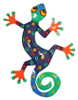 Hand Crafted Tropical GecKo Decor Haitian Art Metal Dotted