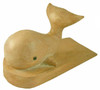 Nautical Ocean Decor Whale Carved Wood Door Stop