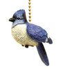 Songbird Crested Blue Jay Bird Ceiling Fan Light Pull