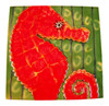 Tropical Ocean Beach Seahorse 6x6 Inches Ceramic Tile