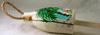 Tropical Palm Trees and Hibiscus Wooden Buoy Hand Painted