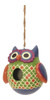 Whimsical Wise Owl Birdhouse 8 Inch Resin Shaped Backyard Bird Garden Decor