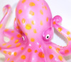 Coastal Sea Creature Pink Octopus 9 Inch Wall Decor Resin Plaque
