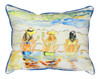 Beach Gals Bottoms Up Indoor Outdoor Pillow 14 X 11 Inch Made in the USA