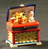 Toy Soldier Chest Teddy Bear Clown Trinket Box