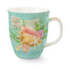 Summer Seas Conch Shell Starfish 16 Ounce Coffee Latte Tea Harbor Mug