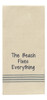 The Beach Fixes Everything Flour Sack Stripes Kitchen Dish Towel 28 Inch