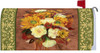 Autumns Glory Mums and Sunflower Floral Mailbox Wrap Cover