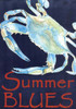 Summer Blues Blue Crab Flag Standard Banner SF 40 Inches