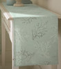 Seychelles Aqua Coral Cotton Kitchen Dining Room Table Runner 72 Inches