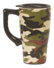 Camouflage Travel Mug Ceramic Coffee Latte Tea Camo Hunter Military 16 Ounce