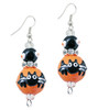 Gone Batty Happy Halloween Rhinestone Glass Beaded Kate and Macy Earrings