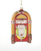 Retro Look Jukebox Music Hip Hop Fun Glass Christmas Holiday Ornament