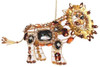 Safari Lion Animal Baguette Jewelled Holiday Ornament Katherine's Collection