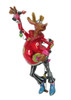 December Diamonds Mr Reindeer Hanging Lights Christmas Holiday Ornament Glass