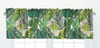 Layla Palm Fronds Window Valance 72 Inches Green