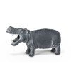 Hippo Shaped Bottle Opener Hand Held Cast Iron