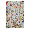 Park Designs Stop and Smell the Flowers with Bunny Kitchen Dish Towel