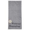 Park Designs Worlds Best Grandma Embroidered Kitchen Dish Towel