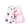 Hugging Pigs Ceramic Salt and Pepper Shakers Magnetic