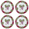 Kay Dee Wine Time Grapes Braided Kitchen or Dining Table Placemats Set of 4